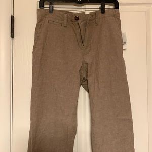 NEW Gap Linen Pants Men